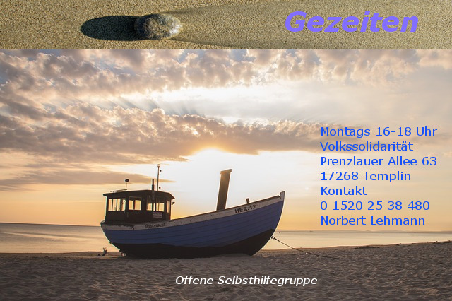 Flyer Geszeiten Selbsthilfegruppe